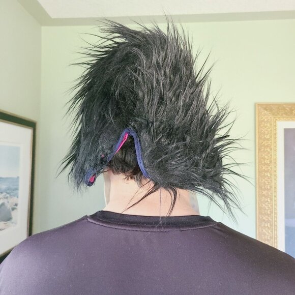 Vintage Medusa Snake Eyes Witch Warlock Halloween Mask (Rare) Missing Battery - Picture 4 of 16